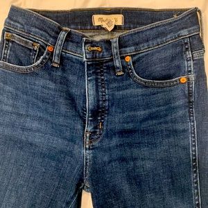 Madewell High Rise Skinny Jeans